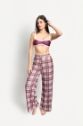 Calça Duda Tule Quadriculada