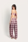 Calça Duda Tule Quadriculada